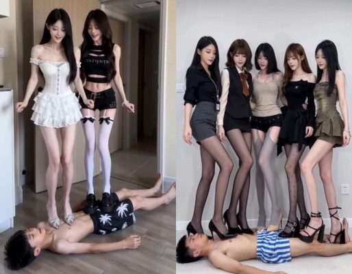 【段子先生】 美女群踩系列合集 YC-260421-3BP