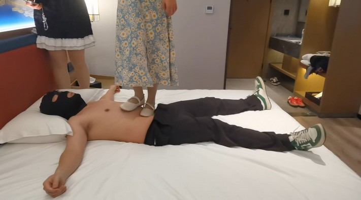 细腿小婵肉丝各种踩 YC-260621BP